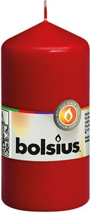 Stumpenkerze 120mm (H) x 58mm (DM), rot