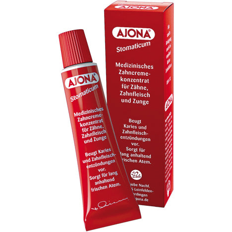 Ajona Zahncreme 25ml Stomatikum ohne Fluorid