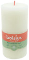 RUSTIK Stumpenkerze 130x68 elfenbein