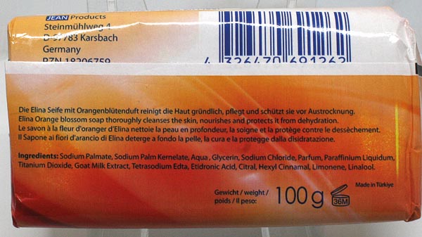 Seife Elina 100g Orangenblte