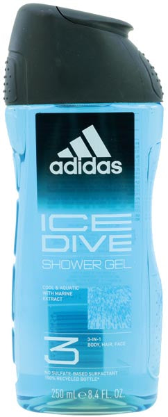 Adidas Dusch 250ml 3in1 Ice Dive