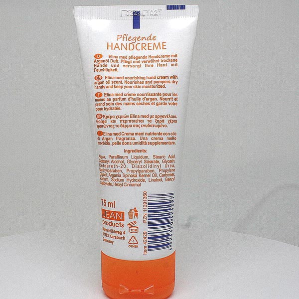 Elina Arganl Handcreme 75ml in Tube