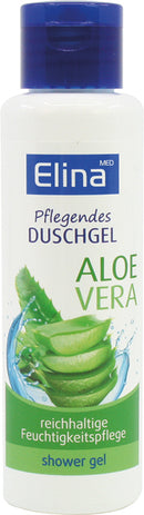 Elina Aloe Vera Dusch Gel 100ml reichhaltige Feuchtigkeitspflege