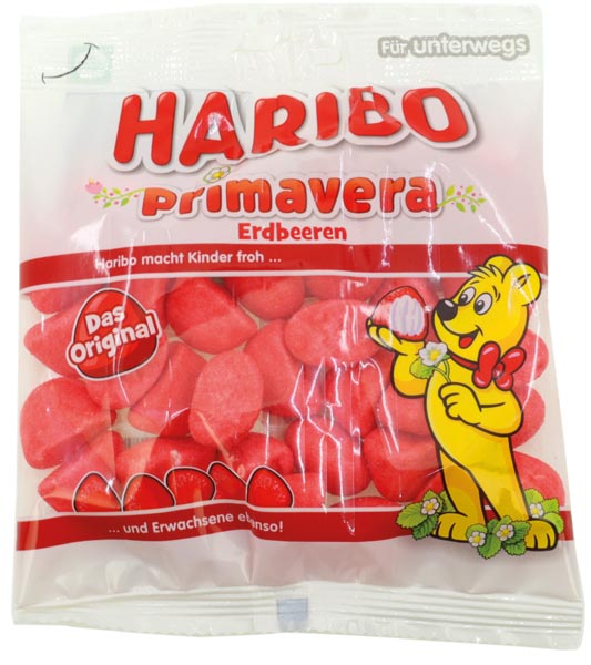 Food Haribo Erdbeere 100gr