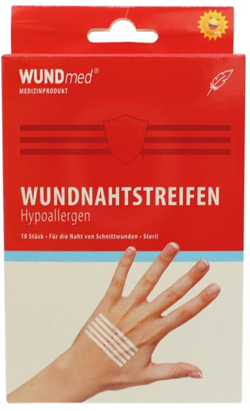 Wundverband Wundnahtstreifen 102x6,4mm 10Stk