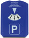 Auto Parkscheibe 15x12cm, mit Eiskratzer