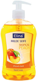 Seife flüssig Elina 500ml Pfirsich mit Spender