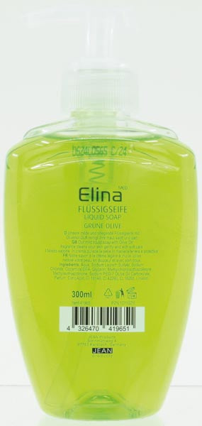 Elina Olive Seife flssig 300ml mit Spender
