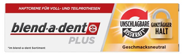 Blend-a-Dent Plus Premium Haftcreme 40g