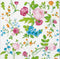 Servietten Premium 'Blumenmix' 20er 33X33cm