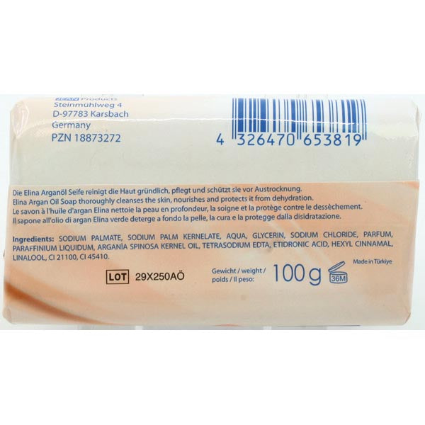 Seife Elina 100g Arganl intensive Feuchtigkeitspflege fr trockene Haut