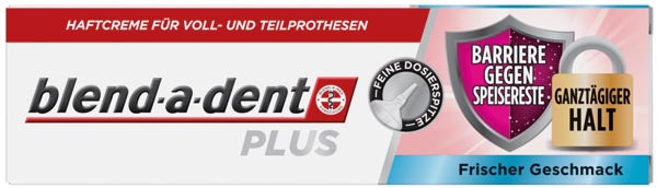 Blend-a-Dent Haftcreme 40g Premium Antibakteriell