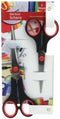 Schere 2er 17+14cm mit gummiertem Griff auf Karte