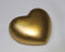 Goldenes Herz XL 8,2x7x3,1cm, aus Polyresin handgefertigt
