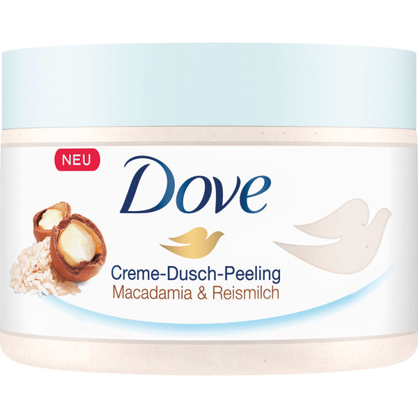 <![CDATA[Dove Dusch Peeling 225ml Macadamia & Reismilch]]>