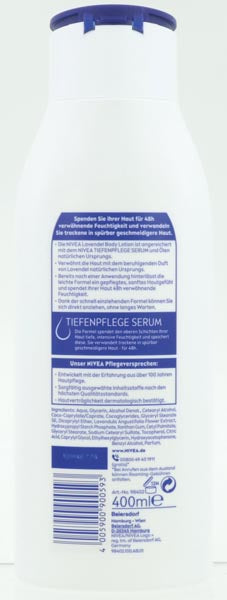 Nivea Body Lotion 400ml Lavendel