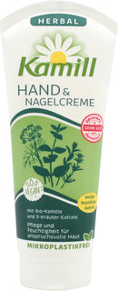 Kamill Hand & Nagel Creme 100ml Herbal mit Bio-Kamille und 5-Kruter-Extrakt Pflege und Feuchtigkeit fr anspruchsvolle Haut