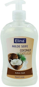 Seife flüssig Elina 500ml Kokos mit Spender