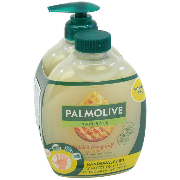 Palmolive Flssig Seife 2x300ml Milch & Honig