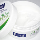 Elina Aloe Vera Pflegecreme 150ml in Dose fr Gesicht & Krper, mit Schutzfolie