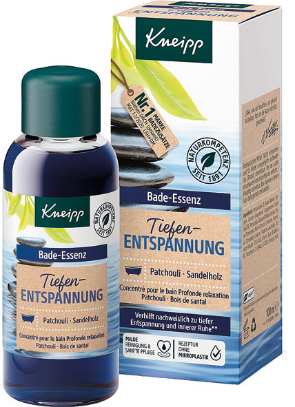 Kneipp Bade-Essenz 100ml Tiefen-Entspannung Patchouli & Sandelholz
