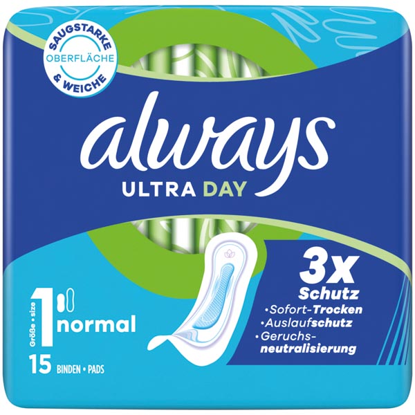 Always Ultra Dünne Binde Normal 14er