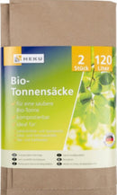 2 Bio-Tonnensäcke, 120l, braun