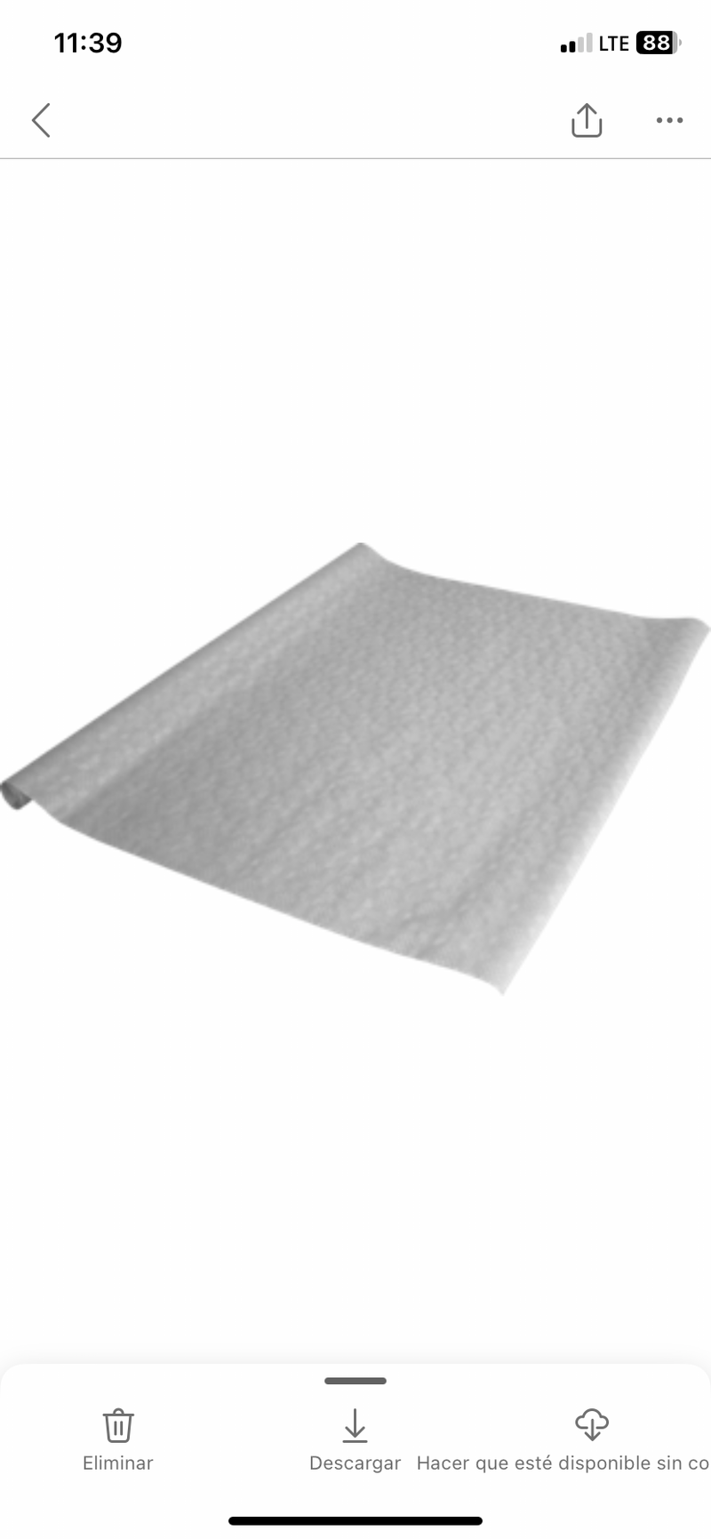 Papier-Tischtuchrolle m. Damastprägung, 8m*1m, grau