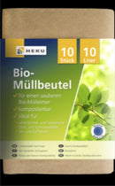 10 Bio-Müllbeutel, 10l, braun