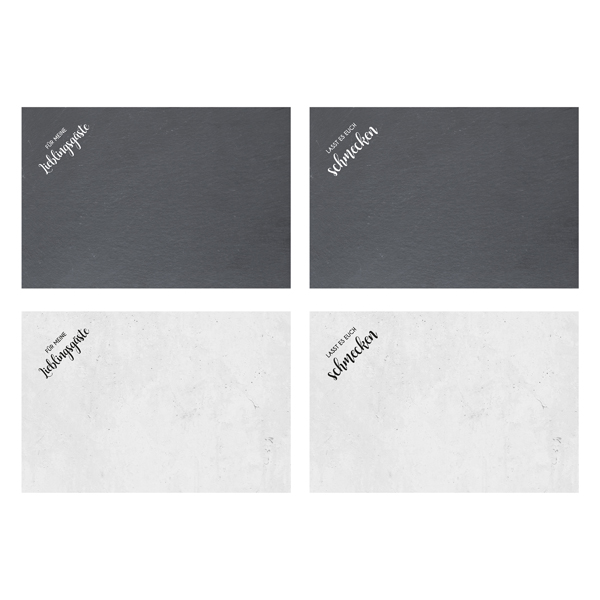 [CEP-65401] Platzmatte Spruch2, 4/s, ca. 44x29cm
