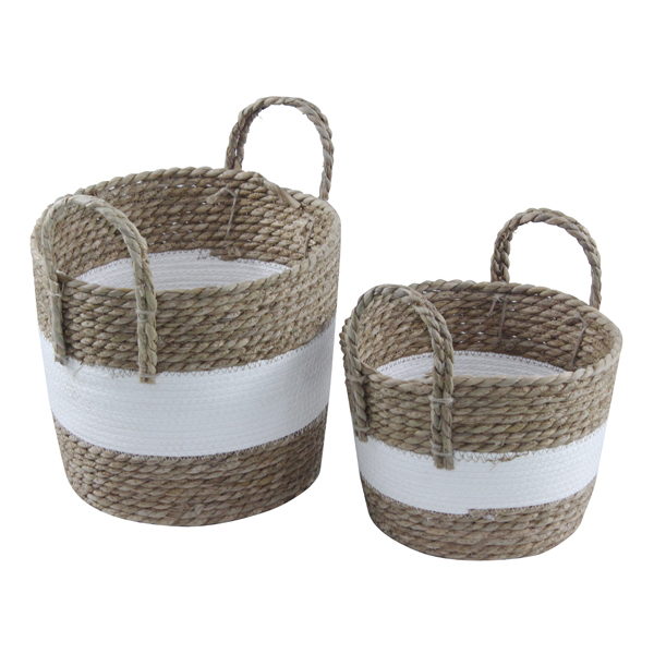 [CEP-53242] Korb mit Henkeln, natur, 2er Set