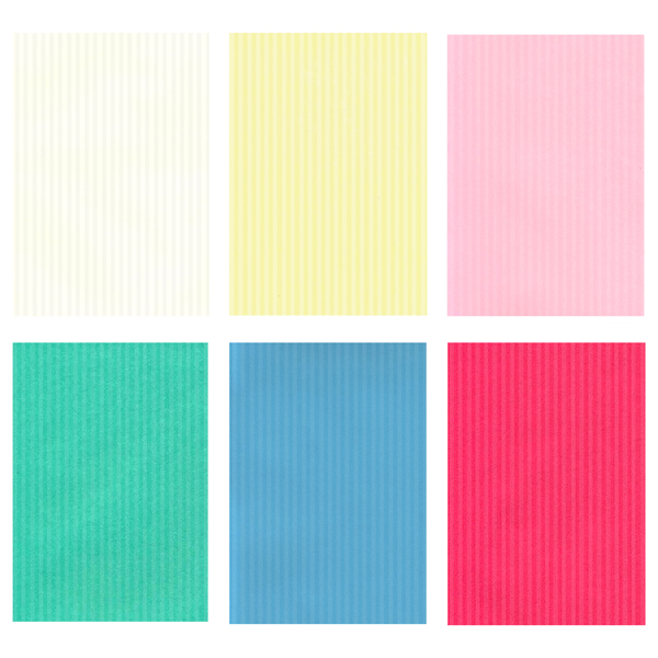 [CEP-91072] Geschenkpapier 70x200cm , uni bunt  6/sort.