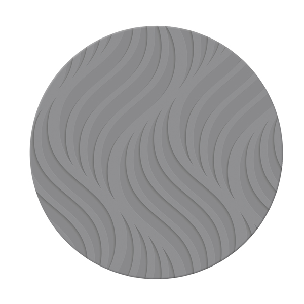 [CEP-72428S] Tischset "Wave" silbergrau, 37cm d