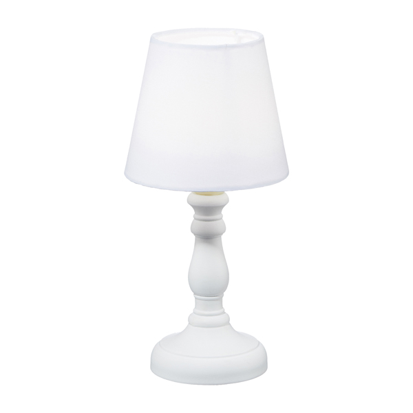 [CEP-30635W] LED Tischleuchte, weiß; ca. 25cmH