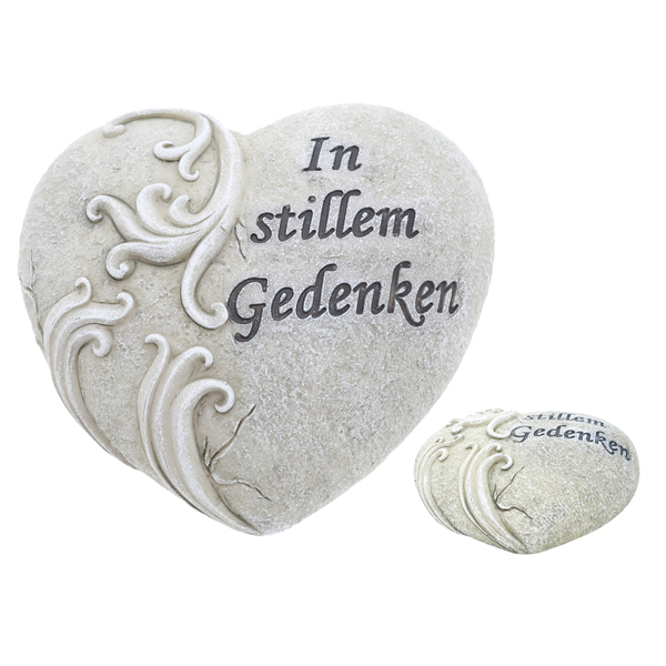 [CEP-54111] Grabdeko Herz mit Spruch, S, ca. 11cm