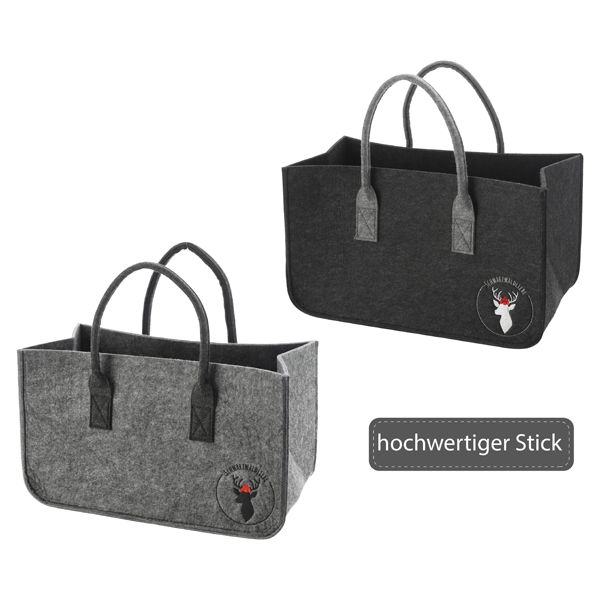 [CEP-68499] Filztasche Kaminholz Schwarzwaldliebe 2/s