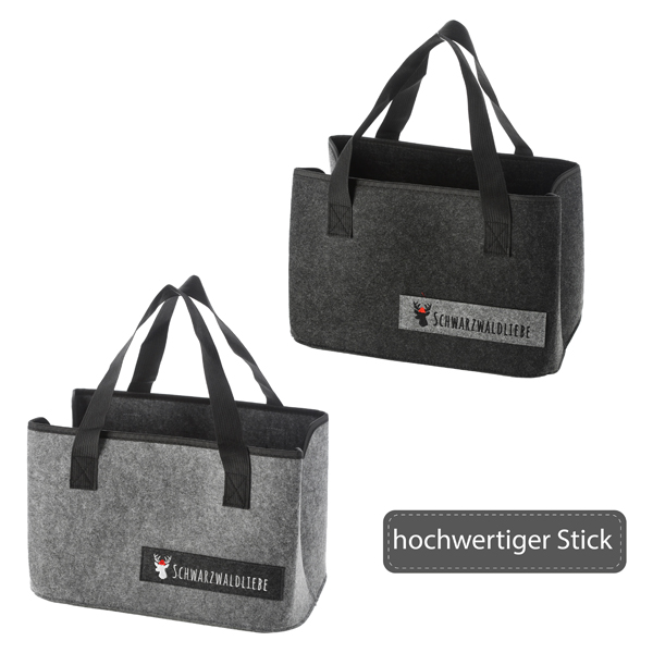 [CEP-68502] Filztasche zur Aufbewahrung Schwarzwaldliebe 2/s