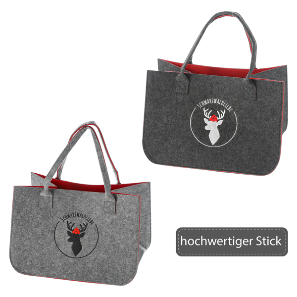 [CEP-68503] Filztasche Schwarzwaldliebe 2/s 