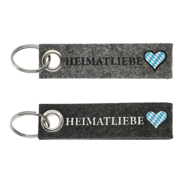 [CEP-68513] Schlüsselband Filz Heimatliebe 2/s