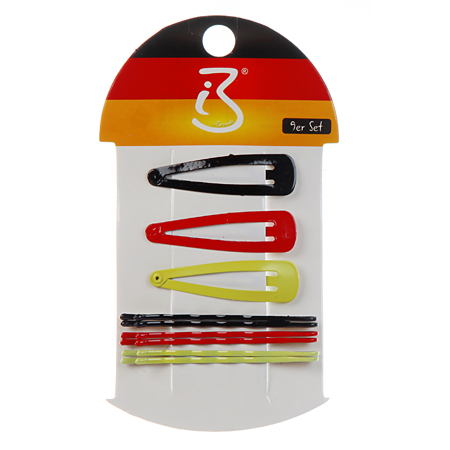 [CEP-80169] Haaraccessoires "Deutschland", 9er Set