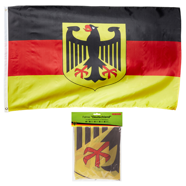 [CEP-14707] Fahne "Deutschland" 60x90cm m. Adler 