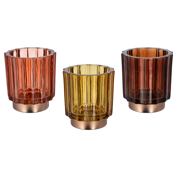 [CEP-56515] Windlicht, Glas, 3/s, ca. 10cmH
