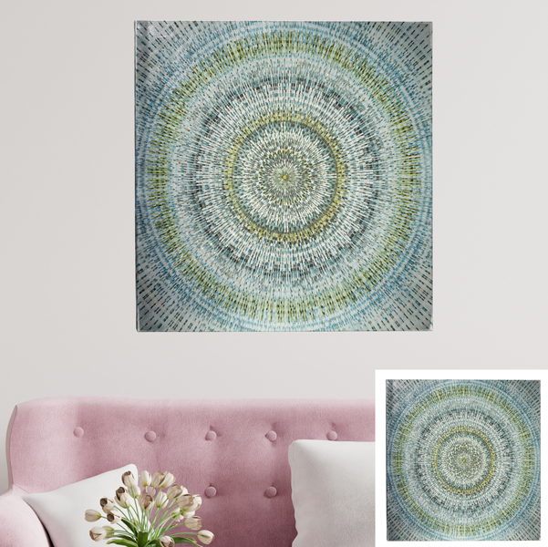 [CEP-51719] Bild Mandala Pailletten 2, ca. 90x90cm
