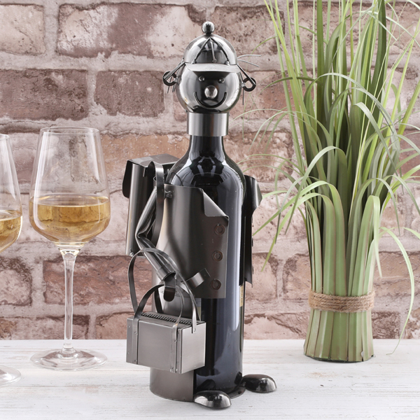 [CEP-72116] Weinflaschenhalter "Tourist", 23cm