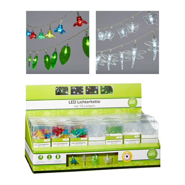 [CEP-42338] LED Lichterkette "Sommer", 10er , 4/s,  TRY ME DY