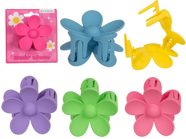 [76/0454] Haarklammer, Blume,