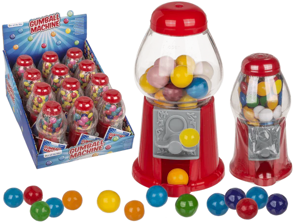 [OOTB-01/0046] Roter Kaugummispender mit ca. 25 g Kaugummi,