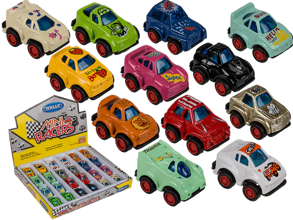 [OOTB-56/0050] Mini-Modellauto mit Rückziehmotor, Racer,