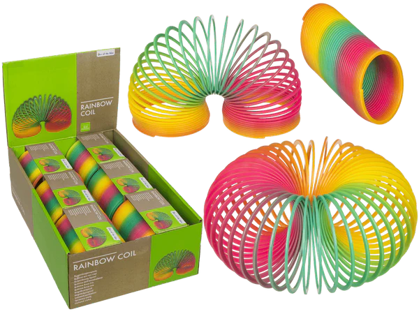 [OOTB-61/2048] Spirale, Regenbogen, ca. 10 cm,