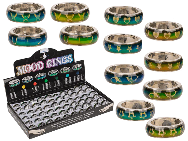 [OOTB-61/2143] Stimmungsring, Blue, 4 Größen,